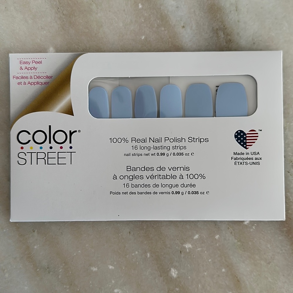 4/$15 | Aspen Sky | Color Street nail strips